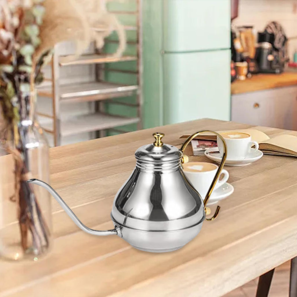 Stainless Steel Gooseneck Coffee Drip Kettle W29378