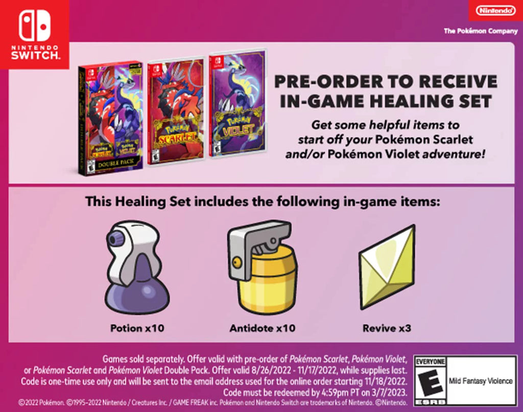 Pokemon Violet - Nintendo Switch P426