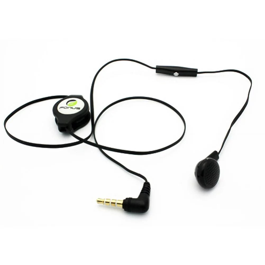 Retractable Mono Earphone with Car Charger L478500