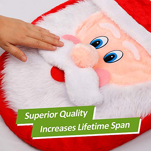 Santa Toilet Seat Cover and Rug Set of 5 B8100