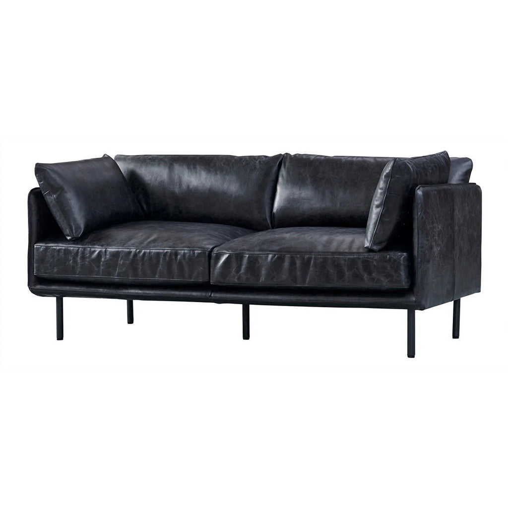 Leather Loveseat U62702