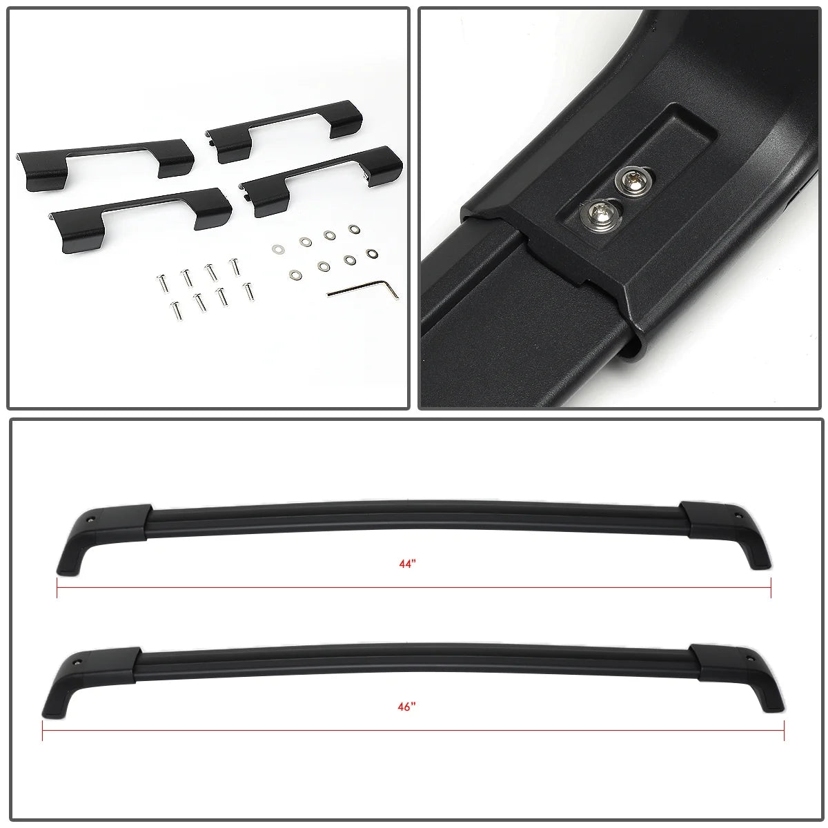Aluminum Roof Rail Cross Bar Baggage Carrier C28392