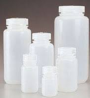 Wide-Mouth Sample Bottle HDPE 500 ml Case of 48 V4089