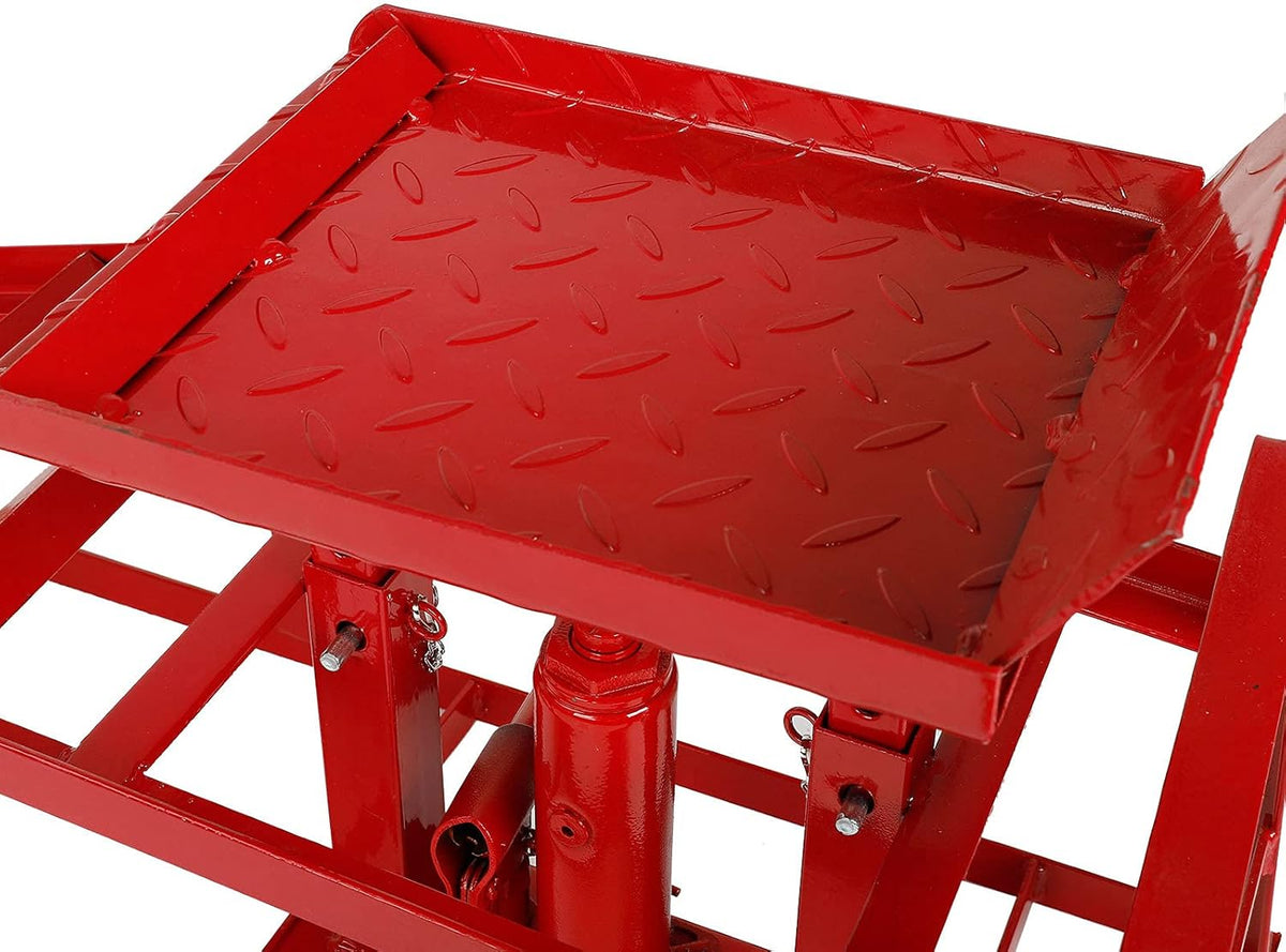 Red Hydraulic Car Lift Ramps K114
