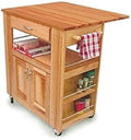Natural Butcher Block Cart G16302