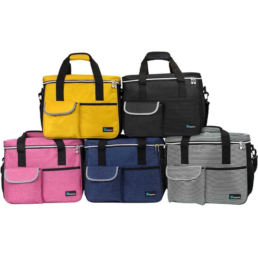 Dog Travel Bag with Food Container and Bowls T70534