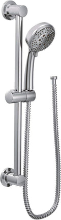 Chrome 4-Spray Handheld Showerhead with 69-Inch Hose and 30-Inch Slide Bar N727