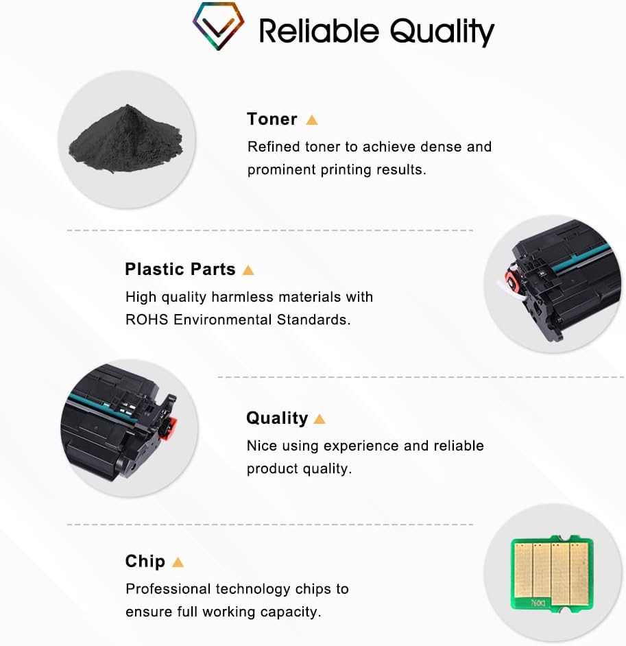 Compatible Toner Cartridge with Chip Replacement 2-Pack Black P320584