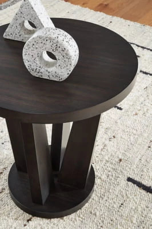 Dark Brown End Table N30397