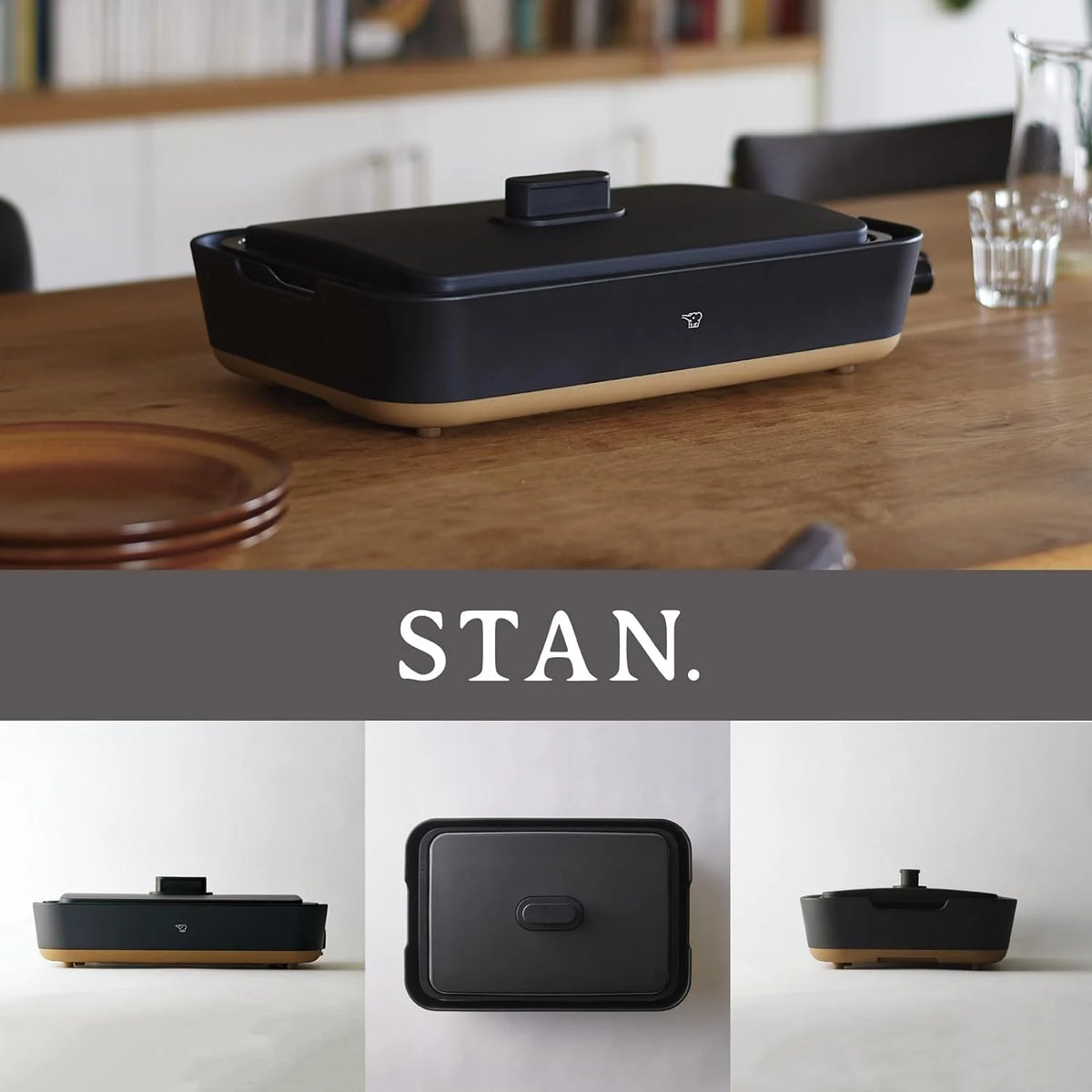 Black Electric Griddle S396