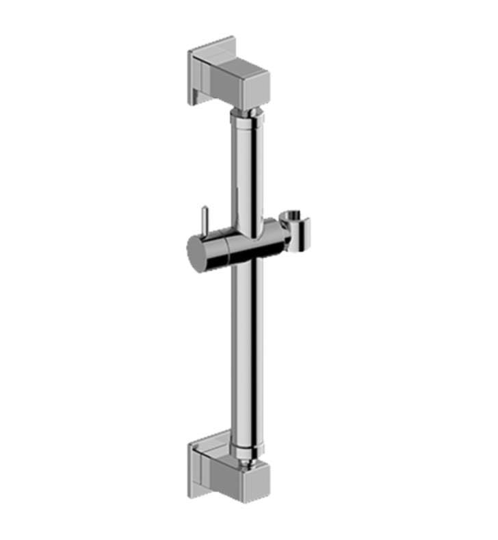 16x22 Wall Mount Square Slide Bar with Handshower Holder E39723