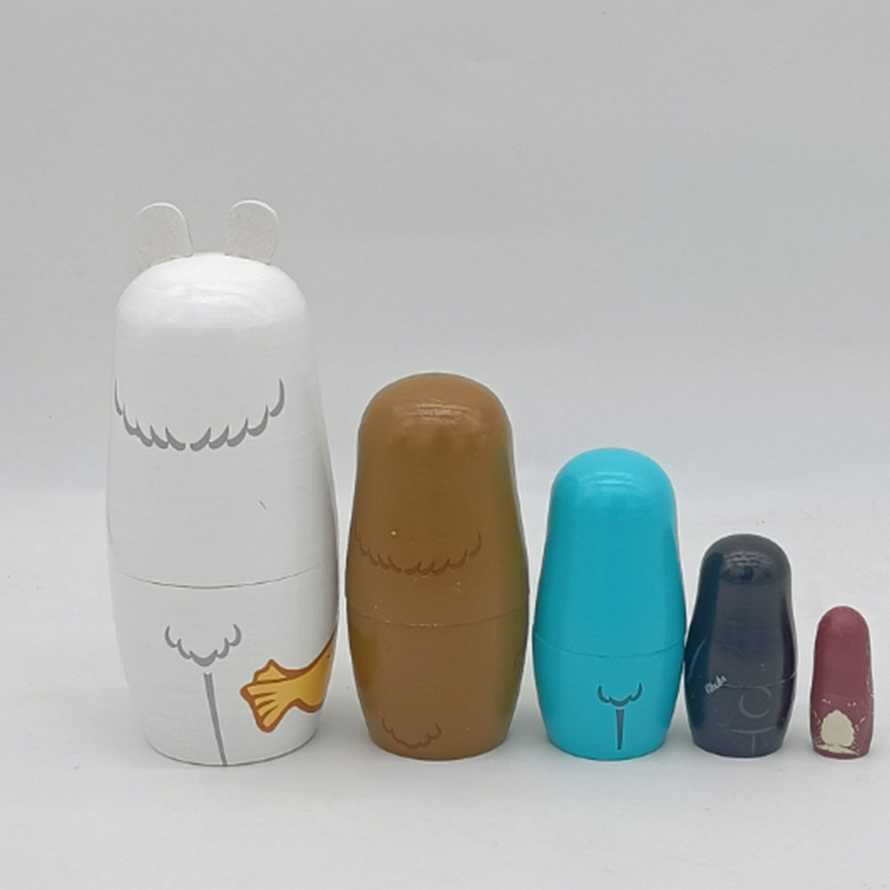 Wooden Russian Stacking Dolls Nesting Dolls E604