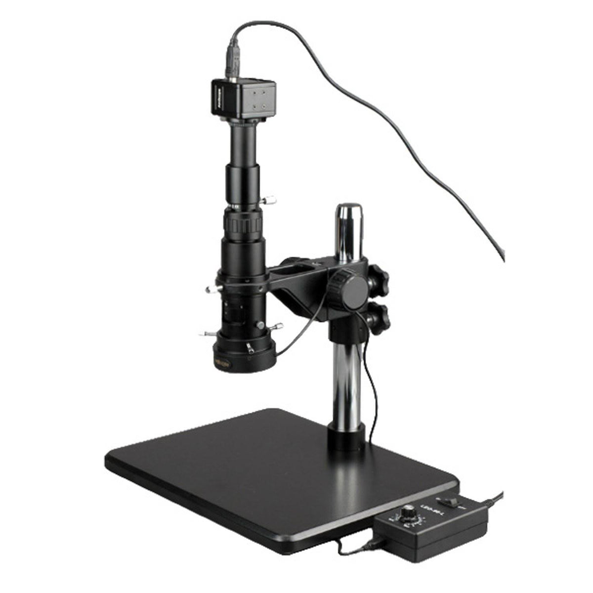 11X-80X Industrial Single Zoom Inspection Microscope with 9MP USB Digital Camera G252464