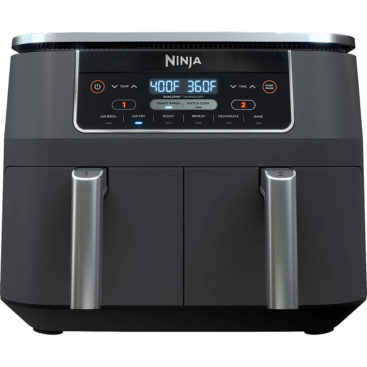 4-in-1 8-Quart 2-Basket Air Fryer K5459