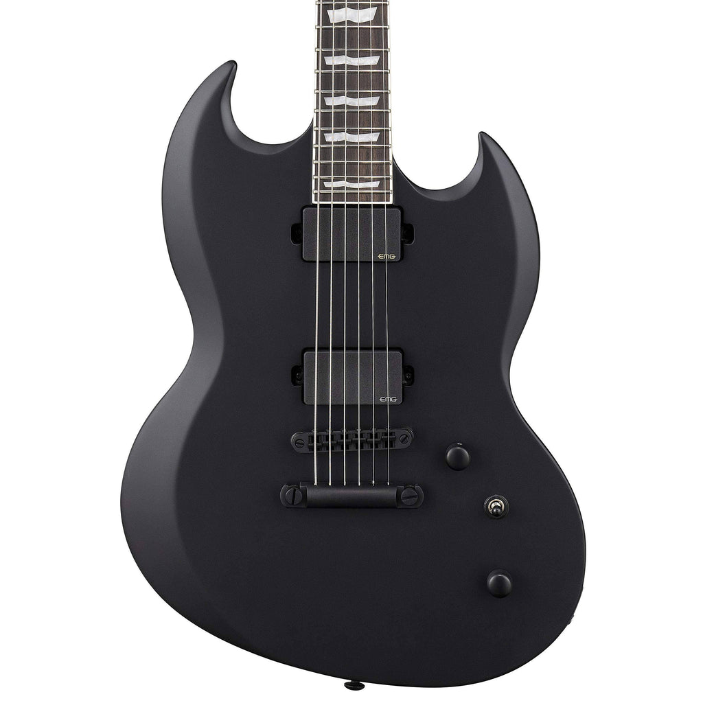 Satin Black Baritone Electric Guitar H379318