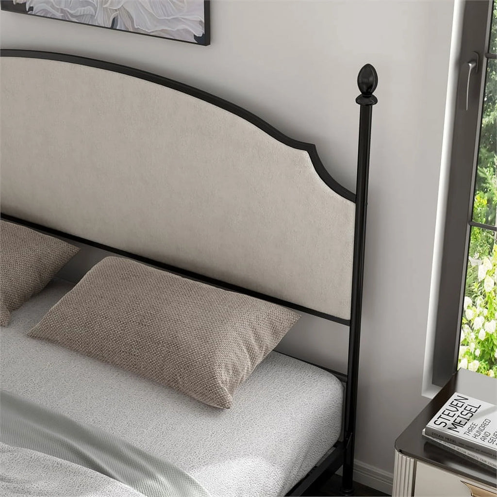 King Metal Bed H256363