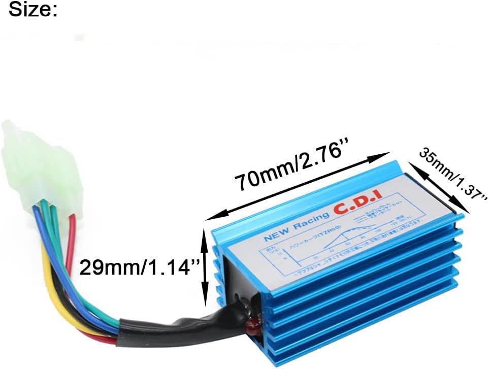 GY6 Ignition Coil CDI Box for 50cc 125cc 150cc 200cc 250cc Motorcycle H6422