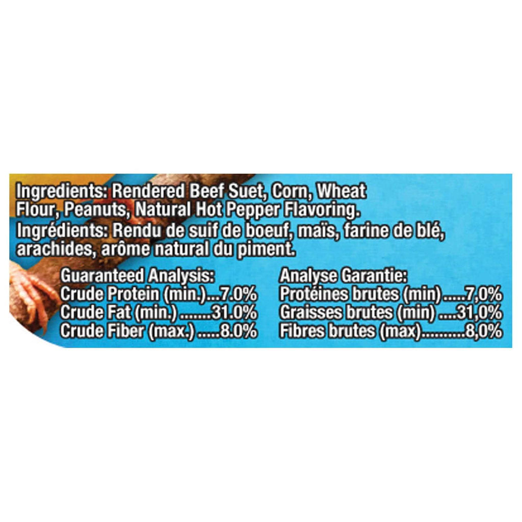 Spicy Pepper Suet Bird Food Z3489