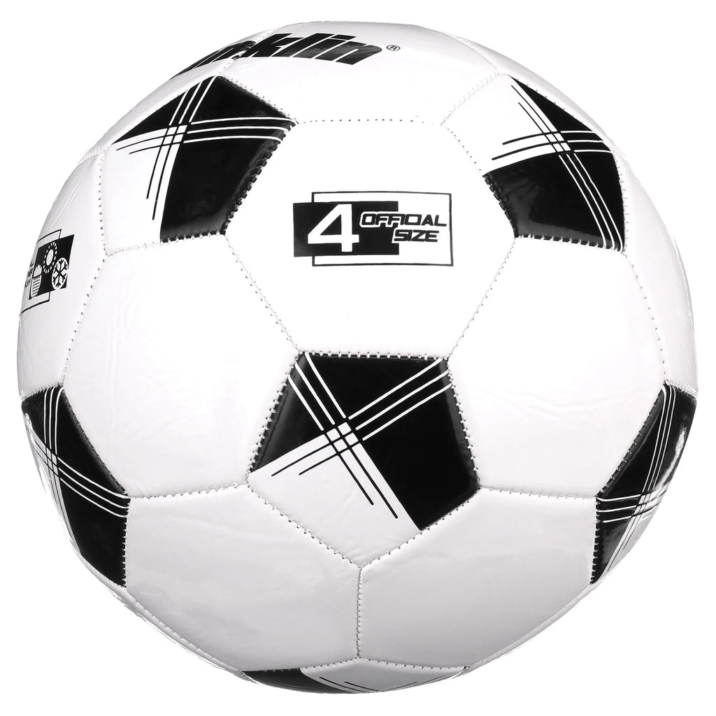Youth Soccer Balls Size 4 12 Pack White/Black F515