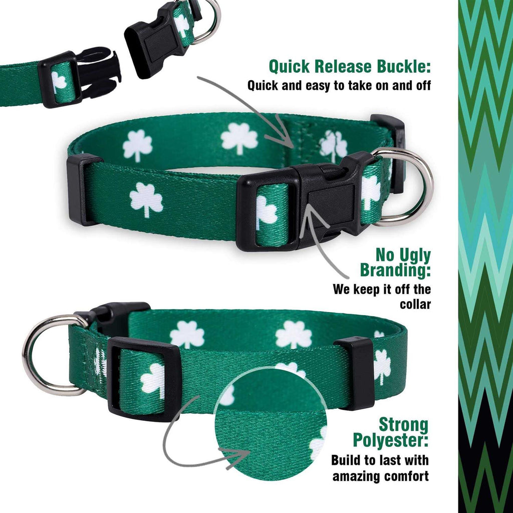 St Patricks Day Dog Collars M225