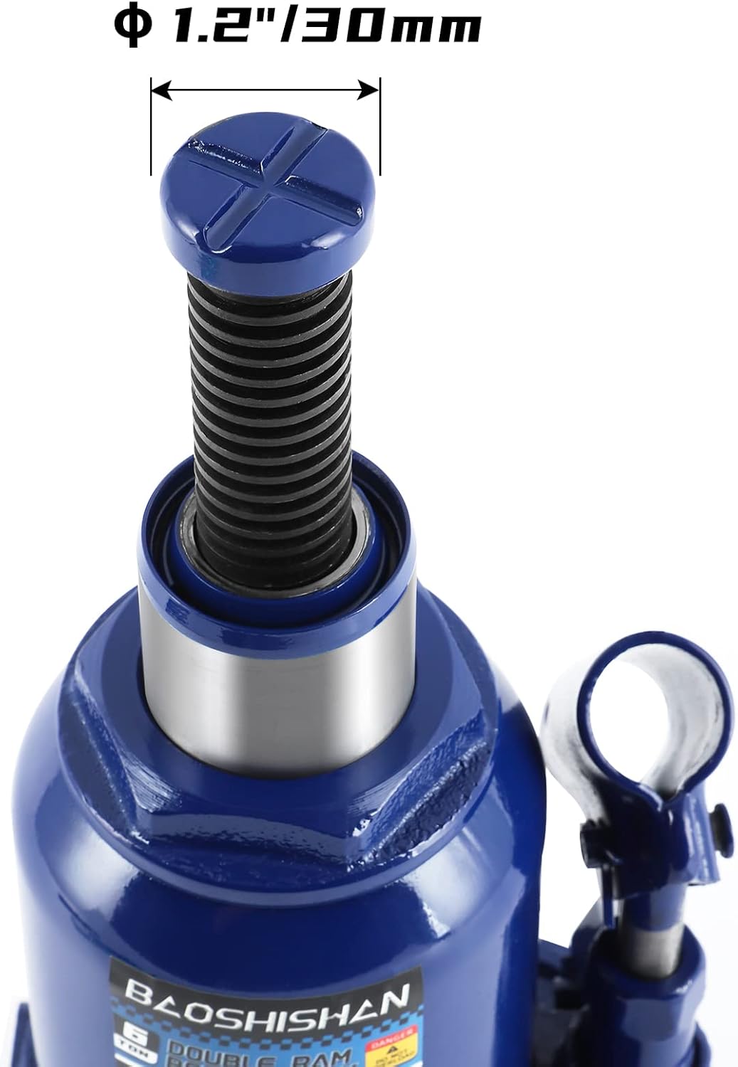 6 Ton Double Ram Hydraulic Bottle Jack Pack of 2 M1139