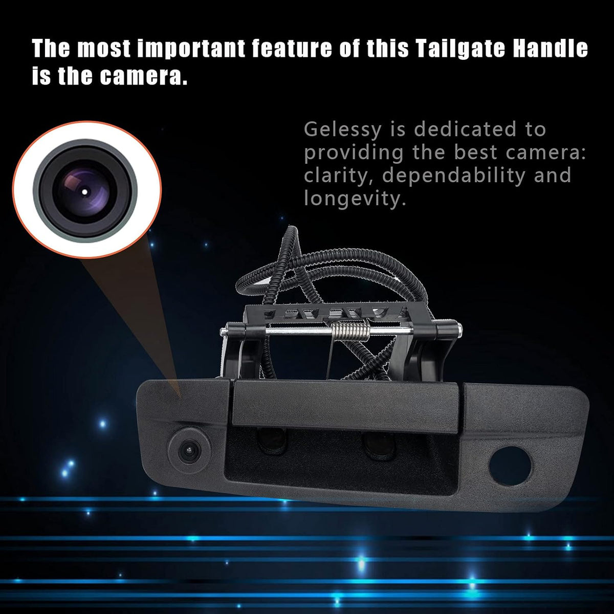 Tailgate Handle Camera for Dodge Ram 1500 2500 3500 J661844