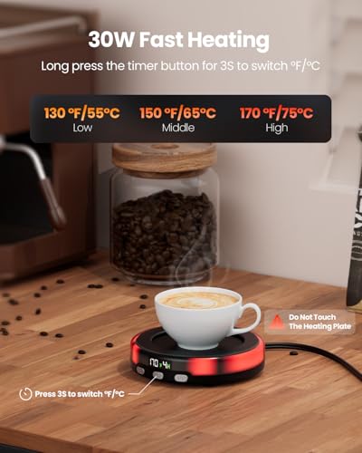 Coffee Mug Warmer with Digital Display S96030