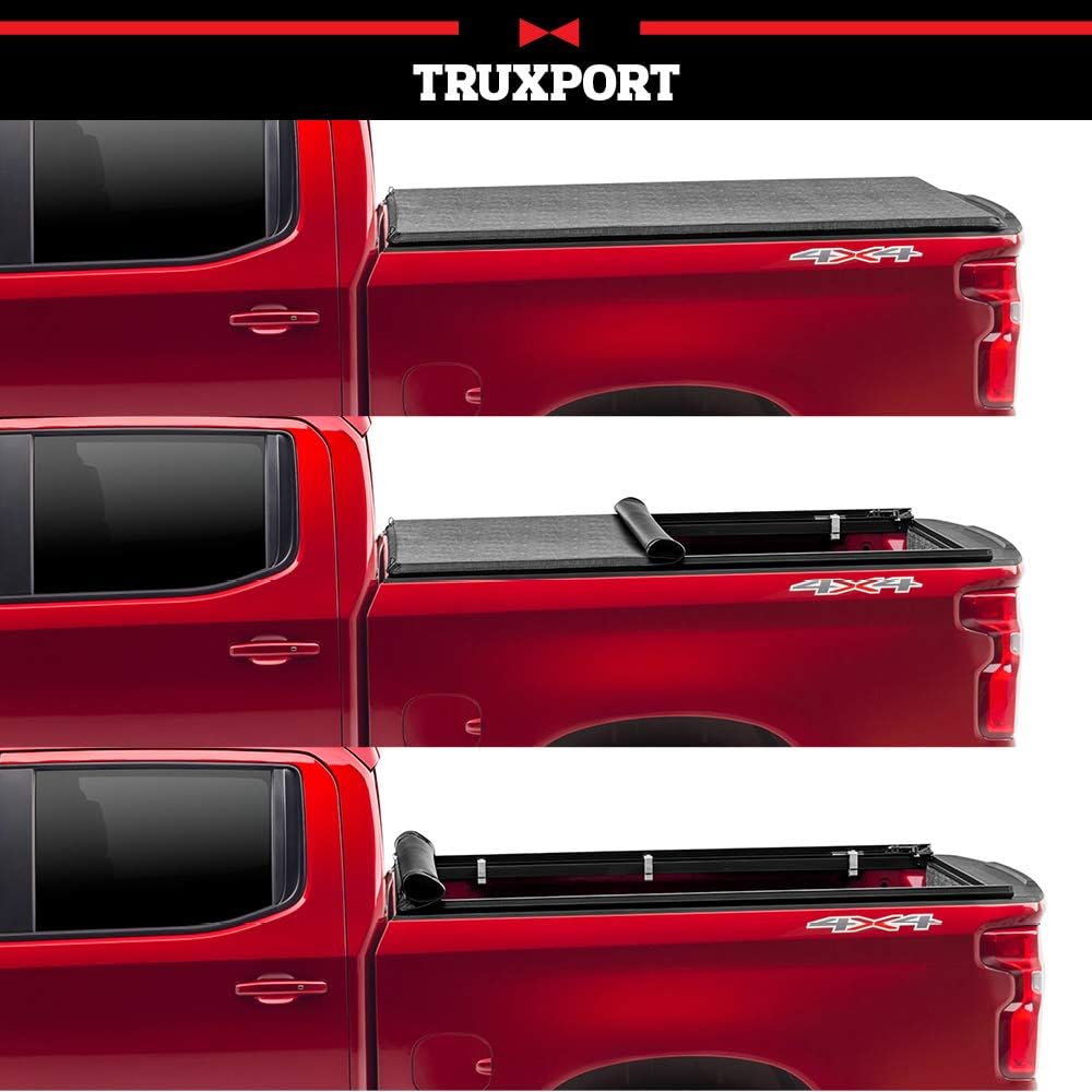 Soft Roll Up Truck Bed Tonneau Cover I509
