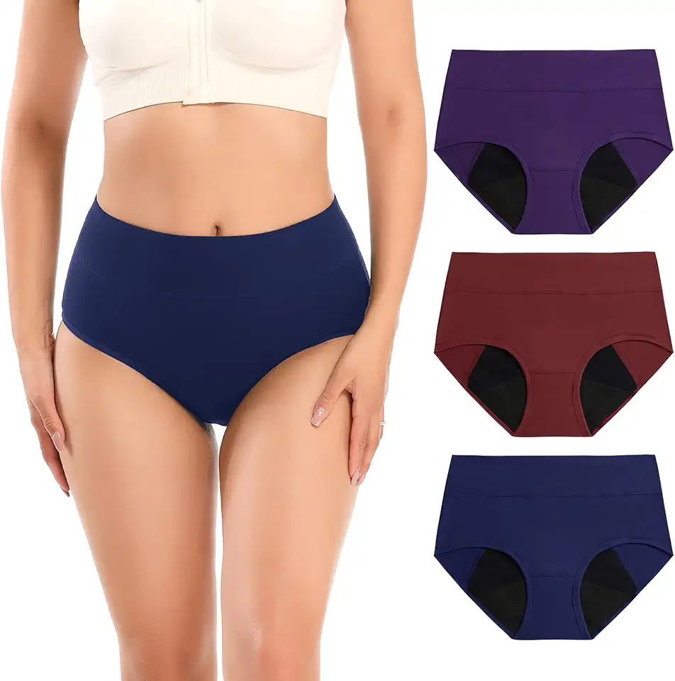 Incontinence Underwear for Women Absorbency Period Leakproof Panties P8476