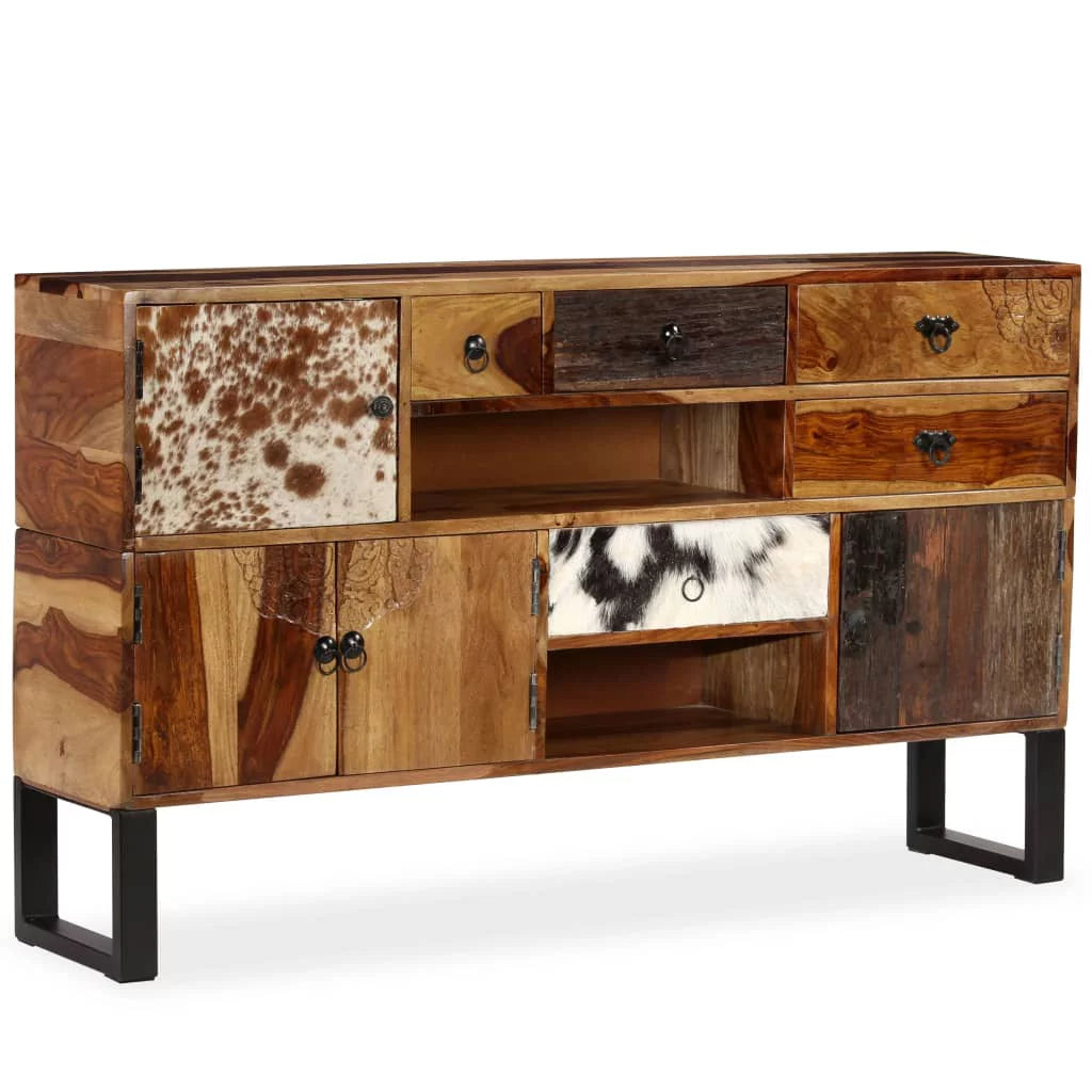 Solid Sheesham Wood Sideboard T476