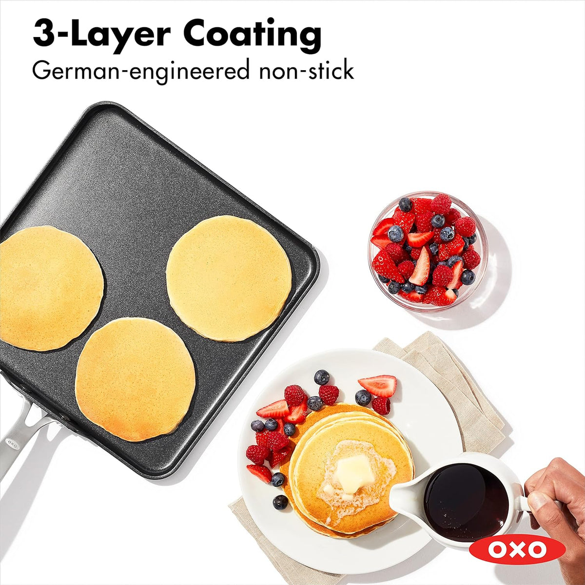 11" Nonstick Griddle Pan O3149