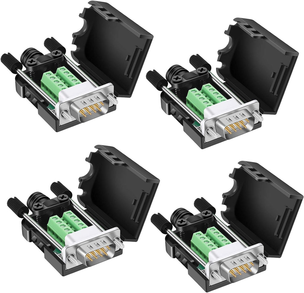 DB9 Solderless Connector 5 Male 5 Female D27523