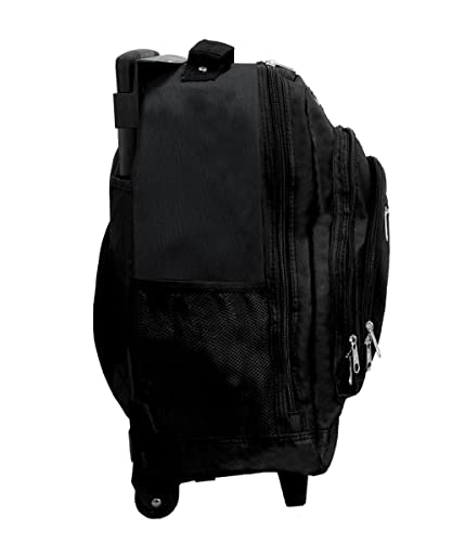 Wheeled Backpack with Pattern, One Size N742