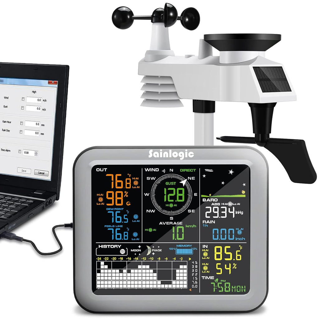 Wireless Weather Station with Outdoor Sensor O418395