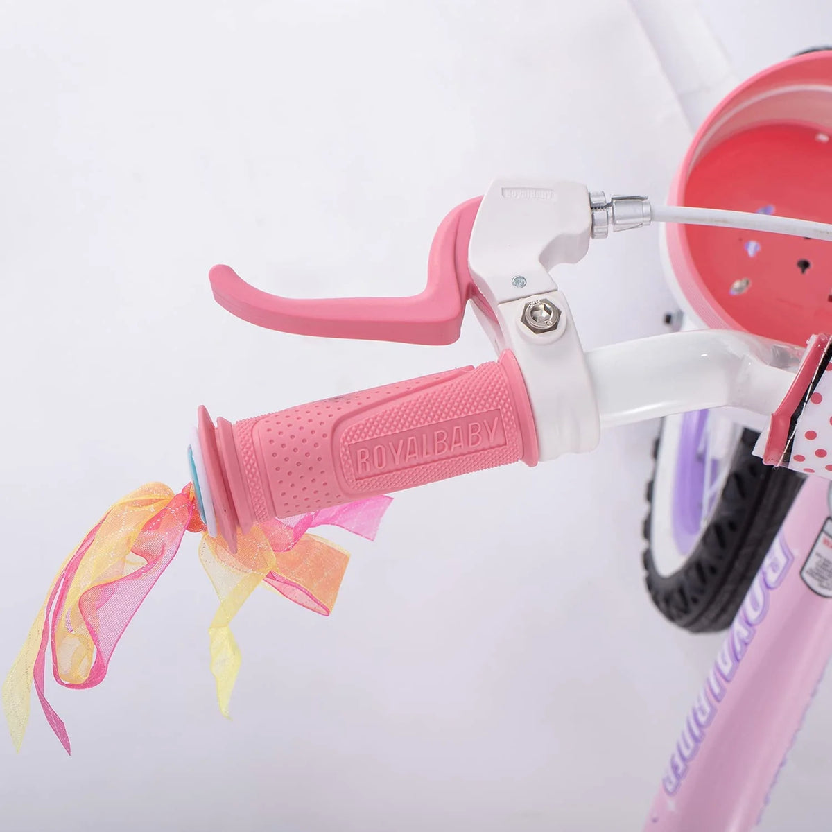 14 In. Beginner Bicycle with Training Wheels and Basket P6856