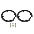 Black 4 Holes Bicycle Crankset Chain Wheel Cover Protector N324414