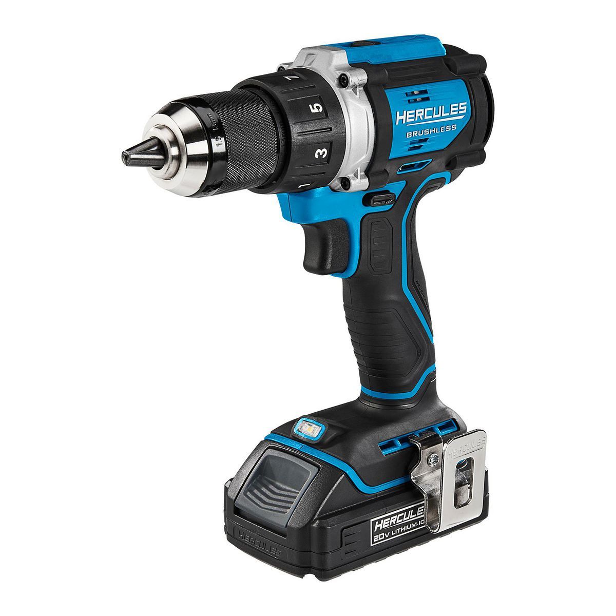20V Brushless Cordless 1/2 in. Drill/Driver Kit with 2 Ah Battery and Charger H981739