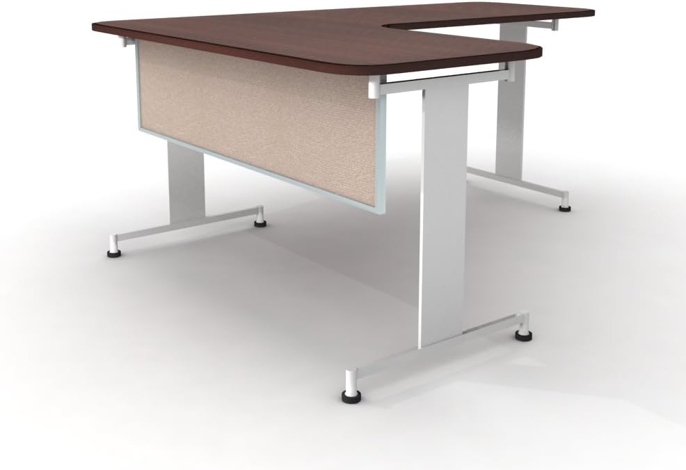 Natural Desk and Table Mounted Modesty Panel B66967
