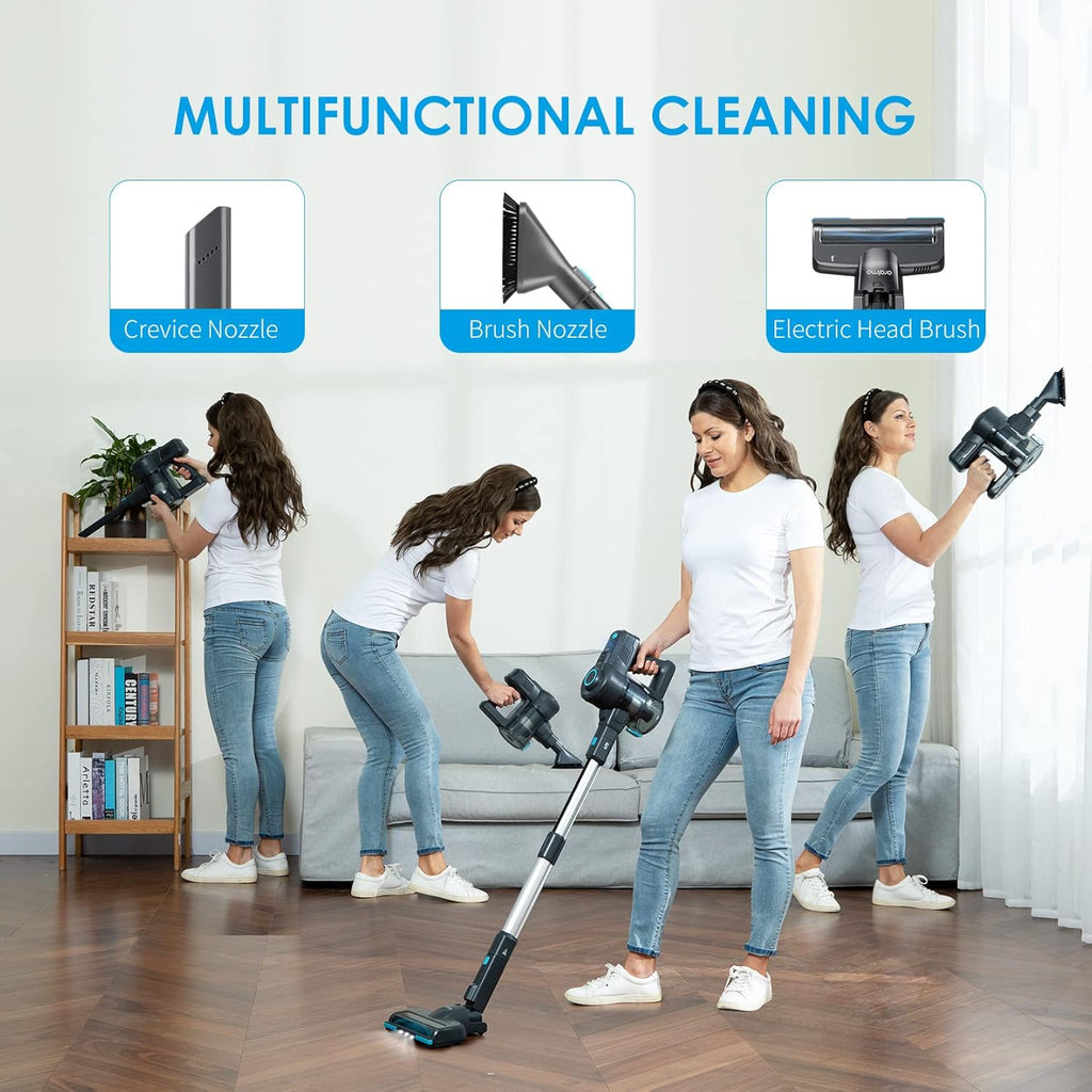 Cordless Stick Vacuum with Detachable Battery U656605