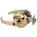 Bright Bronze Clear Coated Cylindrical Lock N4153