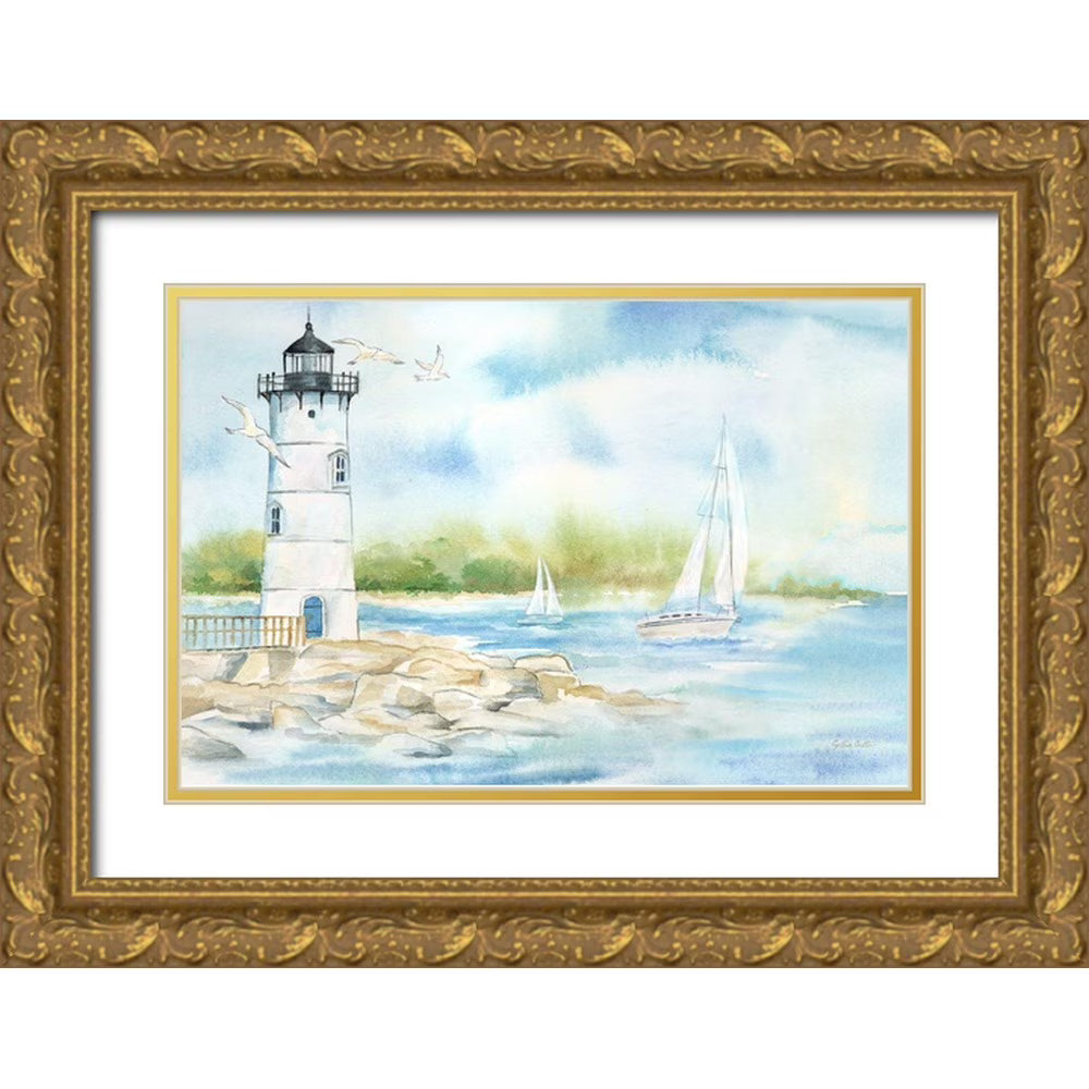 14x11 Gold Ornate Wood Framed Museum Art Print U145141