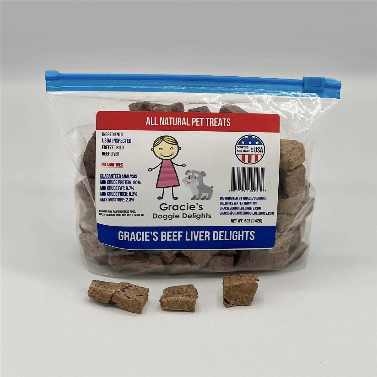 Beef Liver Pet Treats 5 oz S903488