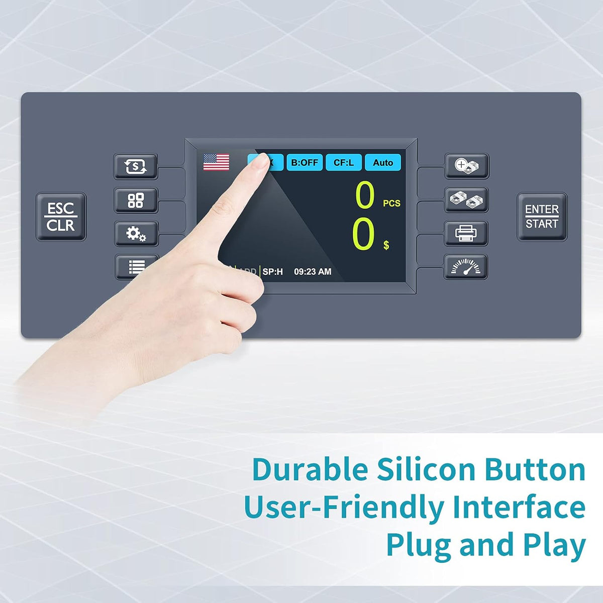 Money Counter Machine with Counterfeit Detection L8926