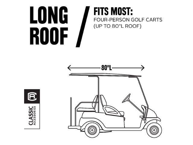 Khaki Golf Cart Cover V6571