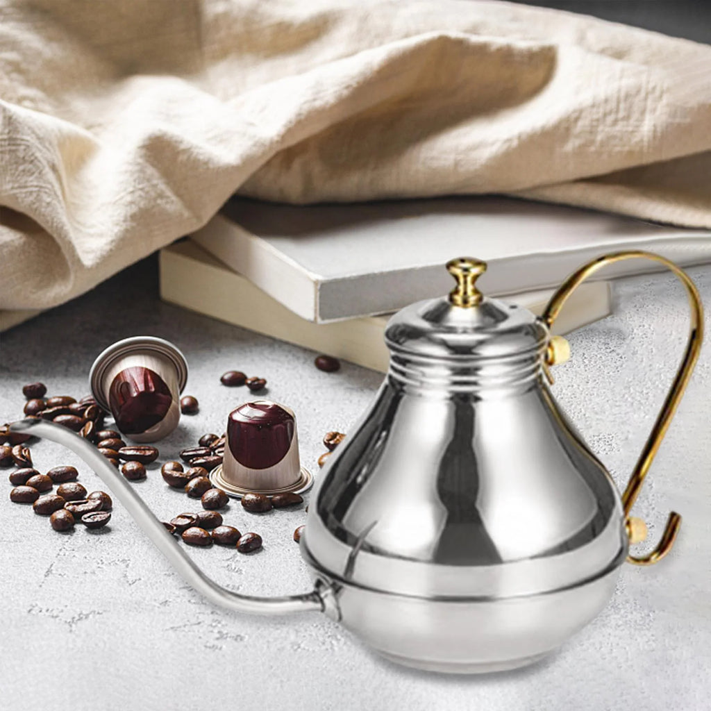 Stainless Steel Gooseneck Coffee Drip Kettle W29378