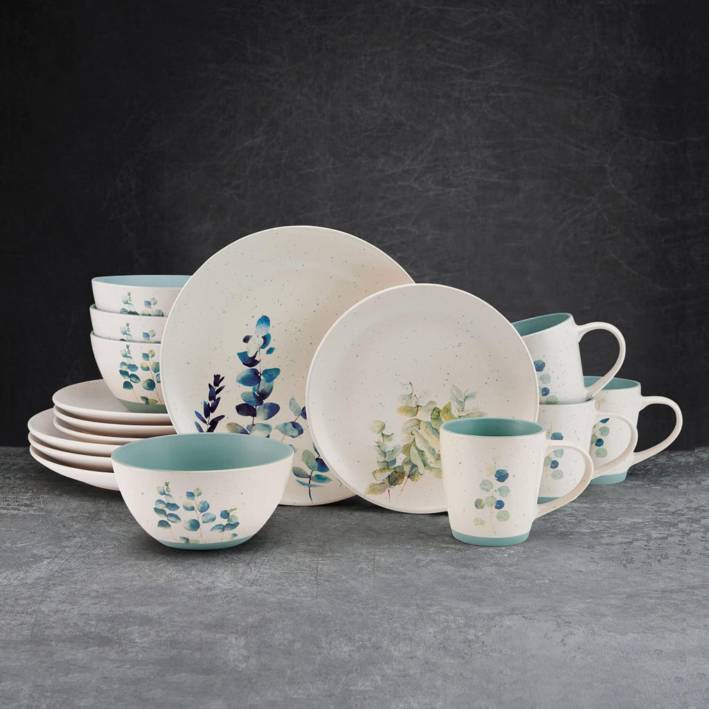 16 Piece Dinnerware Set, Floral Multicolor Z99927