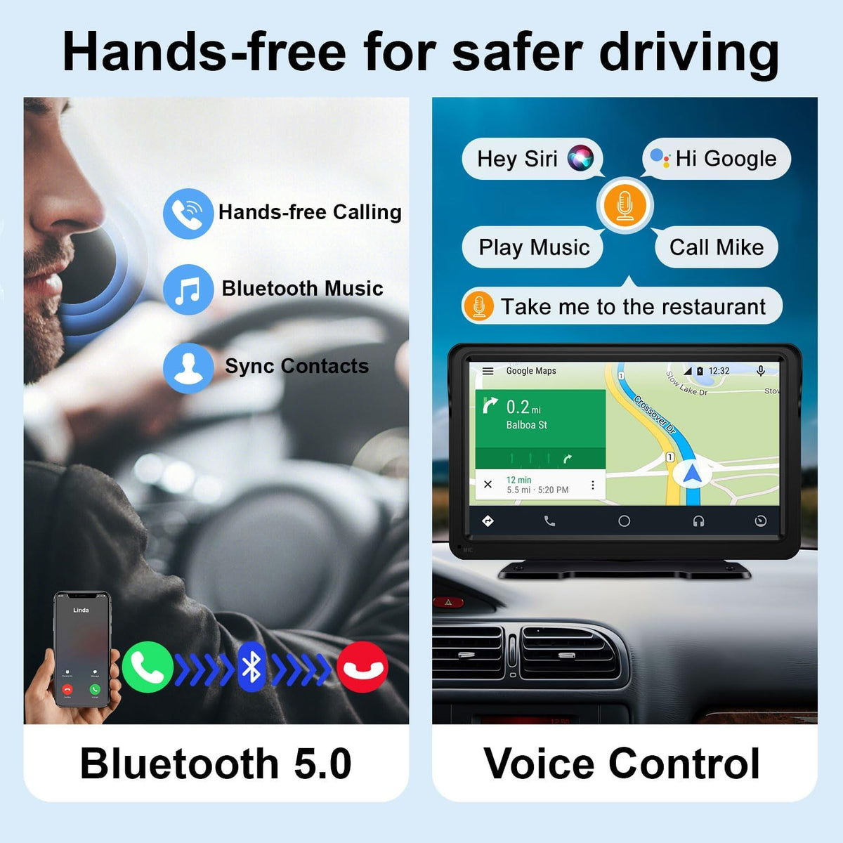 7 Inch Touch Screen Car Stereo with Bluetooth Z72775