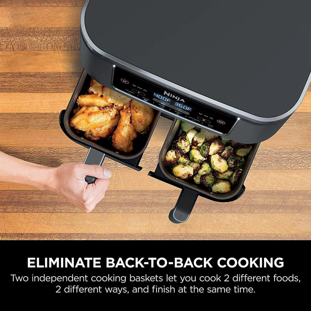 4-in-1 8-Quart 2-Basket Air Fryer K5459
