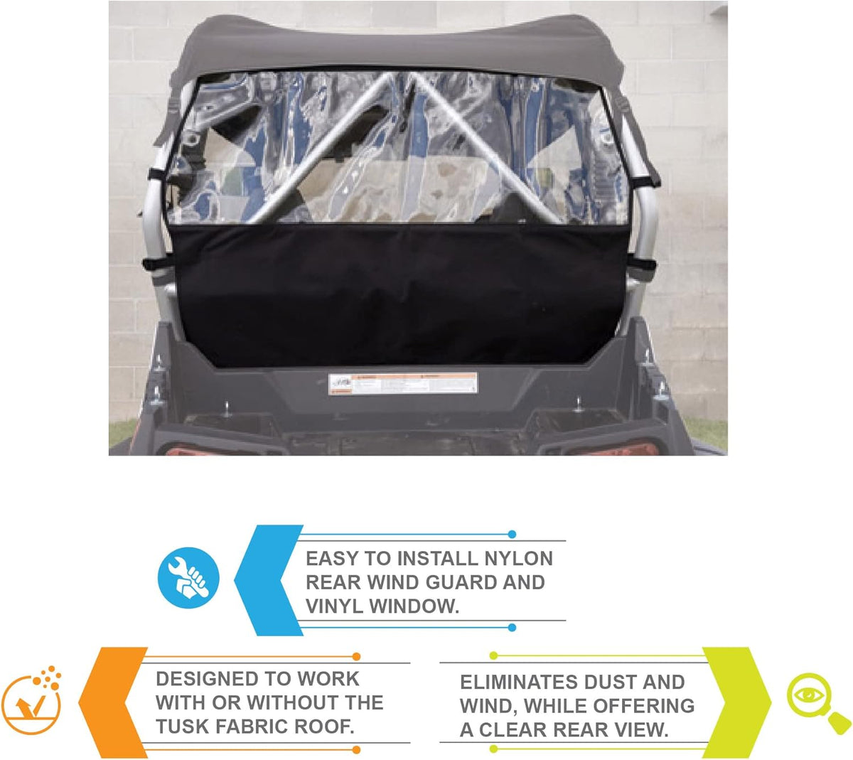 UTV Rear Window Pack of 2 D996148