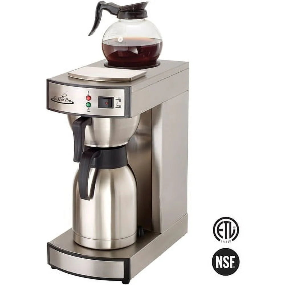 Commercial Coffeemaker 2.32 quart Stainless Steel V51397